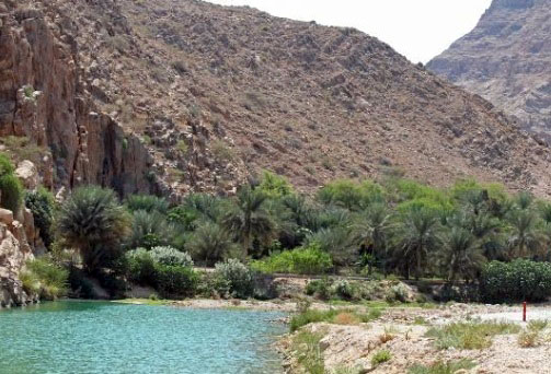 Oman, il Wadi Tiwi